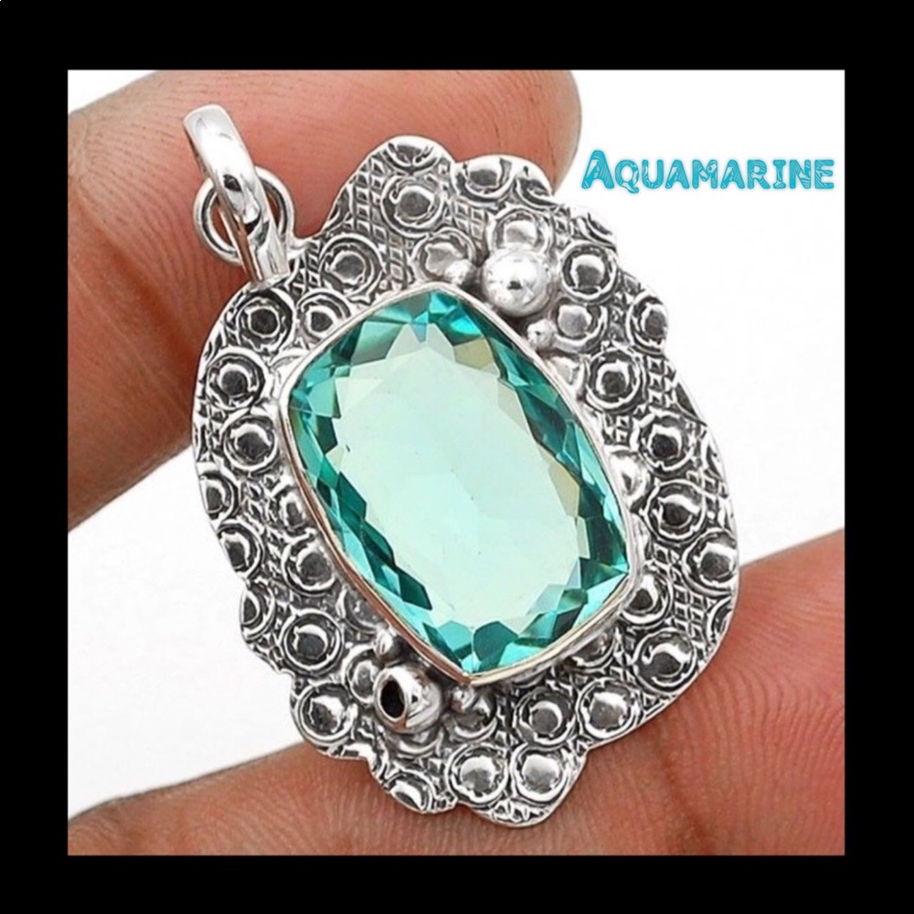 Aquamarine Pendant